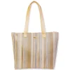 Gold, Poly Mesh Shoulder Tote | CE6619 B