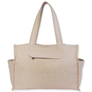 Gold, Shoulder Tote School of Fish | SNS6660 A