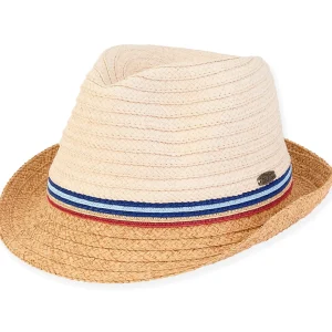 Golding | Men's Paper Straw Fedora Hat | HTT1147