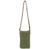 Green, Paper Crochet Crossbody | CE6718 C