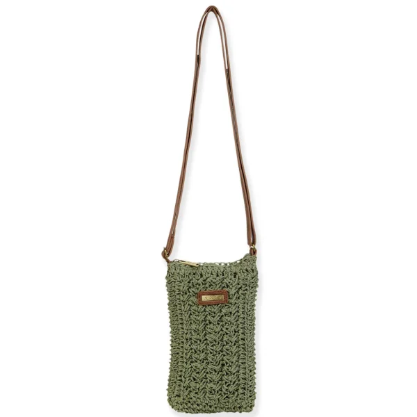 Green, Paper Crochet Crossbody | CE6718 C