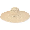Hallie | Women's Paper Braid Wide Brim Hat | HH3074