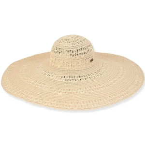 Hallie | Women's Paper Braid Wide Brim Hat | HH3074
