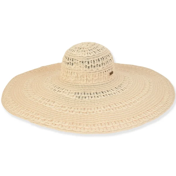 Hallie | Women's Paper Braid Wide Brim Hat | HH3074