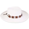 Harmony | Women's Paper Braid Gambler Hat | HH3094