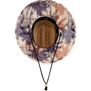 Hawkins | Men's Palm Straw Lifeguard Hat | HTT1098