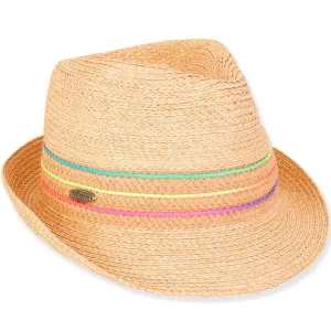 Hazel | Women's Paper Braid Fedora Hat | HCJ415