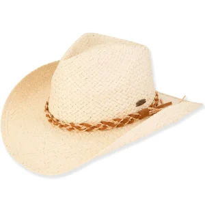 Henry | Men's Paper Straw Western Hat | HTT1192