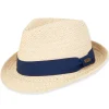Hudson | Men's Paper Straw Fedora Hat | HTT1169