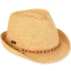 Isabel | Women's Paper Braid Fedora Hat | HH3023
