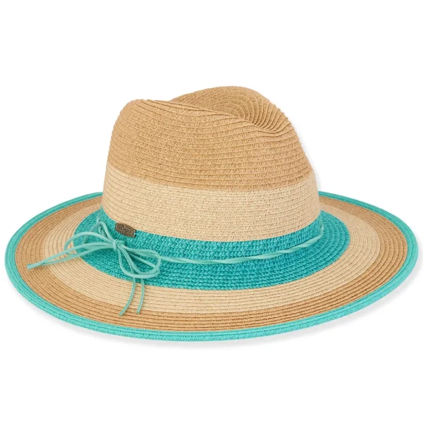 Isla | Women's Paper Straw Safari Hat | HCJ408