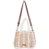 Ivory, Cotton Rope/Straw Crossbody | CE6717