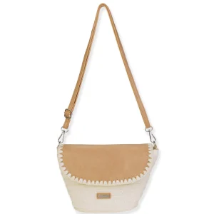 Ivory, Paper Straw Crossbody | CE6683 A