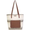 Ivory, PP Shoulder Tote | CE6668 A
