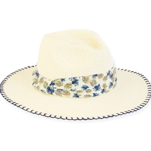 Ivy | Young Girl Paper Straw Safari Hat | HK462