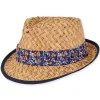James | Men's Palm Straw Fedora | HCJ423