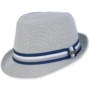 Jayden | Men's Cotton Fedora Hat | HTT1176