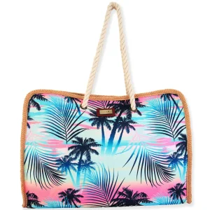 Joanna | Caribbean Joe Artistic Large Squared Tote | CJ8810