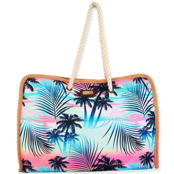 Joanna | Caribbean Joe Artistic Large Squared Tote | CJ8810