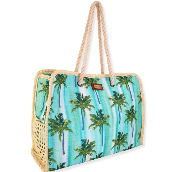 Joanna | Caribbean Joe Artistic Large Squared Tote | CJ8810