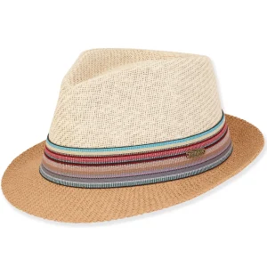 Joseph | Men's Paper Straw Fedora Hat | HTT1170