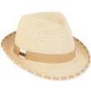 Juliette | Women's Paper Straw Fedora Hat | HH3019