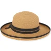 Kaia | Women's Paper Braid Up Brim Hat | HH2995