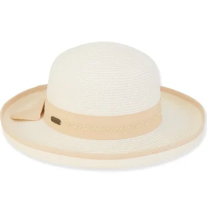Kaia | Women's Paper Braid Up Brim Hat | HH2995