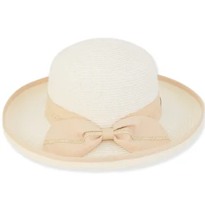 Kaia | Women's Paper Braid Up Brim Hat | HH2995