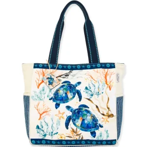 Kali | Artistic Canvas Shoulder Tote | JB130