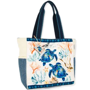 Kali | Artistic Canvas Shoulder Tote | JB130