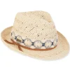 Kennedy | Women's Paper Straw Fedora Hat | HH3022