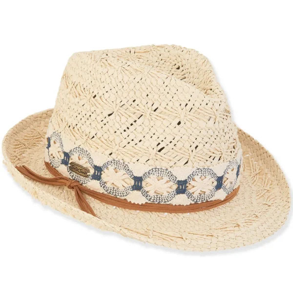 Kennedy | Women's Paper Straw Fedora Hat | HH3022