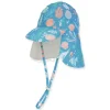 Kid's Hats | Infant Boy | Sea Life, Poly Cotton Cap w/Neck Guard, Brim 2.25" | Sunny Dayz | HK539 S