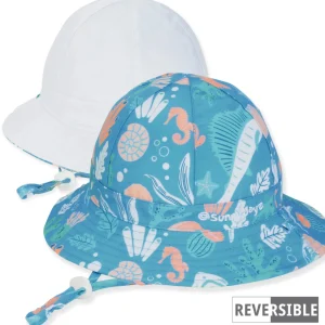 Kid's Hats | Infant Boy | Sea Life, Poly Cotton Bucket, Brim 2" | Sunny Dayz | HK538 L
