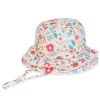 Kid's Hats | Infant Girl | Floral, Poly Cotton Bucket, Brim 2" | Sunny Dayz | HK529 L