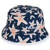 Kid's Hats | Young Boy | Starfish, Poly Cotton Bucket, Brim 2.25" | Sunny Dayz | HK524 L