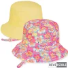Kid's Hats | Young Girl | Hibiscus, Poly Cotton Bucket, Brim 2.5" | Sunny Dayz | HK528 L