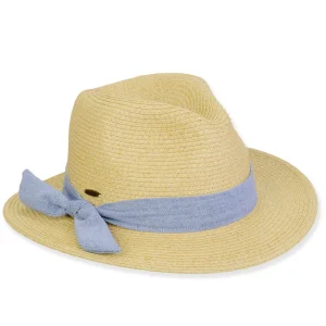 Kid's Hats | Young Girl | Neutral, Paper Braid Safari, Brim 2" | Sunny Dayz | HK508