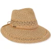 Kimberly | Women's Paper Braid Tapered Brim Safari Hat | HH3091