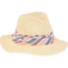 Kinsley | Young Girl Paper Straw Fedora Hat | HK463