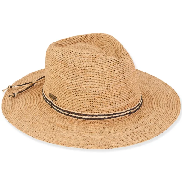 Leah | Women's Raffia Safari Hat | HH3165