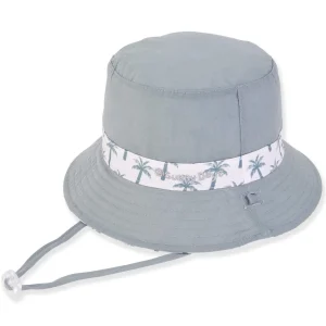 Lincoln | Young Boy Poly Bucket Hat | HK496 | Reversible