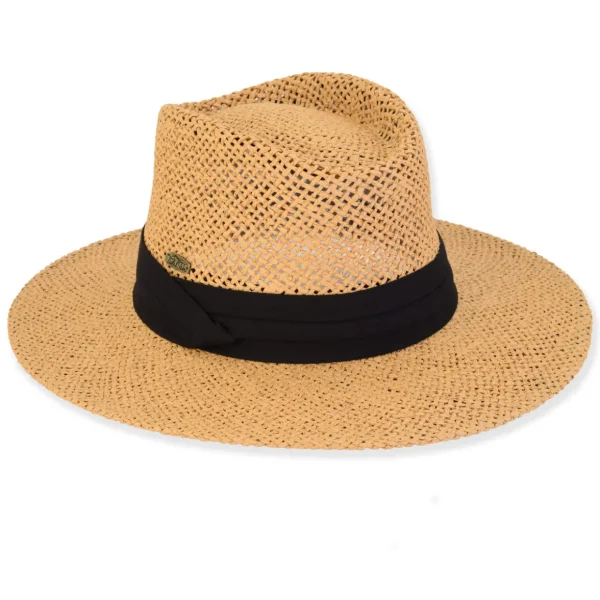 Logan | Men's Paper Straw Gambler Hat | HTT1203