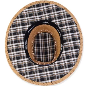Logan | Men's Paper Straw Gambler Hat | HTT1203