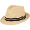 Luca | Men's Paper Straw Fedora Hat | HTT1171