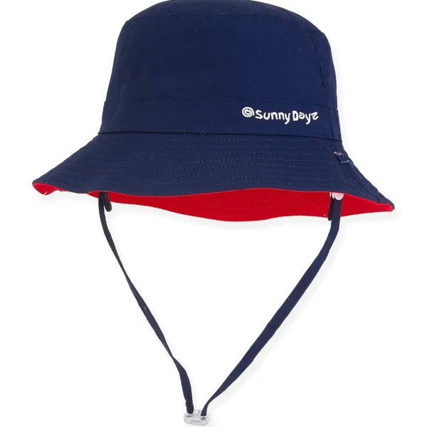 Lucas | Young Boy Poly Bucket Hat | HK413 | Reversible