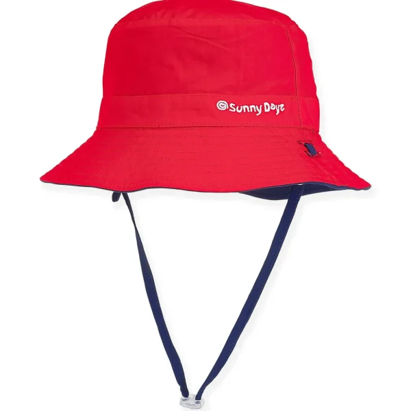 Lucas | Young Boy Poly Bucket Hat | HK413 | Reversible