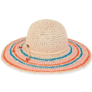 Lucy | Women's Paper Straw Floppy Hat | HCJ403