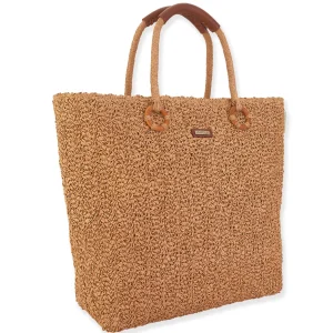 Madeleine | Natural Crochet Shoulder Tote | CE6547